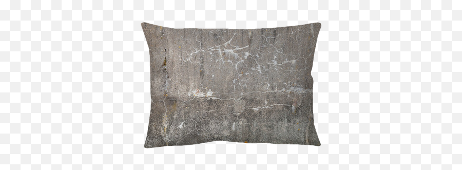 Old Concrete Wall With Cracks Background Texture Pillow Cover U2022 Pixers - We Live To Change Cushion Png,Cracks Texture Png