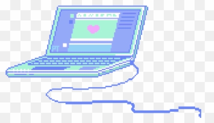 Transparent Laptop Tumblr Computers - LowGif Aesthetic Png