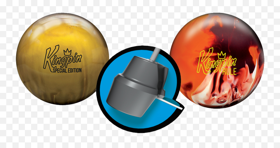 Brunswick Kingpin Gold Serule Combo - Brunswick Kingpin Rule Bowling Ball Png,Kingpin Png