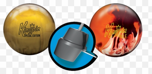 Brunswick Kingpin Gold Serule Combo - Brunswick Kingpin Rule Bowling Ball Png,Kingpin Png