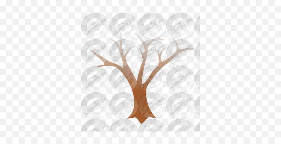 Winter Tree Stencil For Classroom Therapy Use - Great Illustration Png,Winter Tree Png