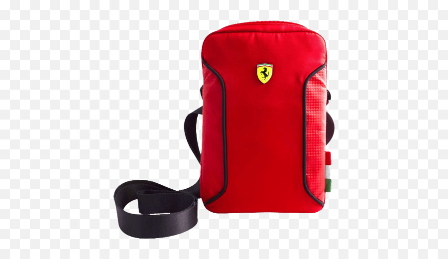 Branded Ferrari Laptop Bag With Genuine Logo - Ferrari Laptop Bag Png,Ferrari Logo Png