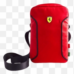 Branded Ferrari Laptop Bag With Genuine Logo - Bag png