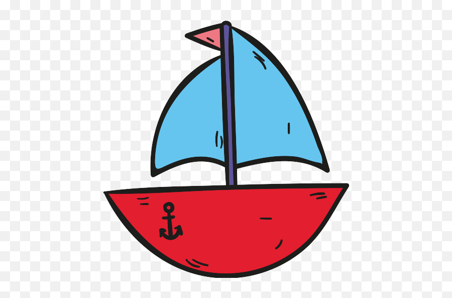 Sailboat Png Icon - Clip Art,Sailboat Png