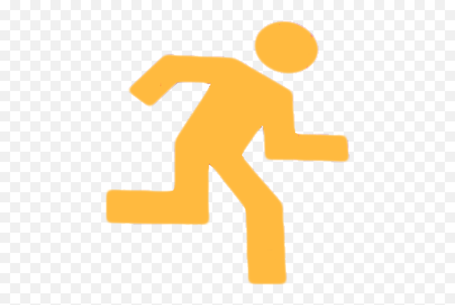 Running Man - Sign Png,Running Man Logo