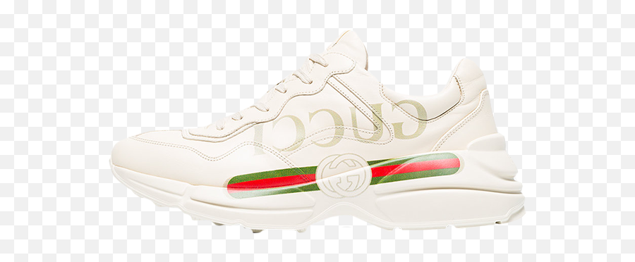 Download Gucci - Gucci Rhyton Real Vs Fake Full Size Png Walking Shoe,Fake Png