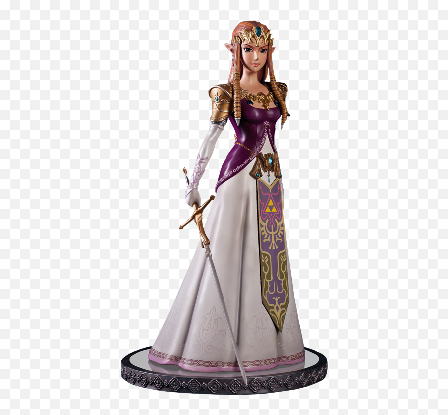 Download Nintendo Polystone Statue Twilight Princess Zelda - Statue Zelda Twilight Princess Png,Zelda Transparent