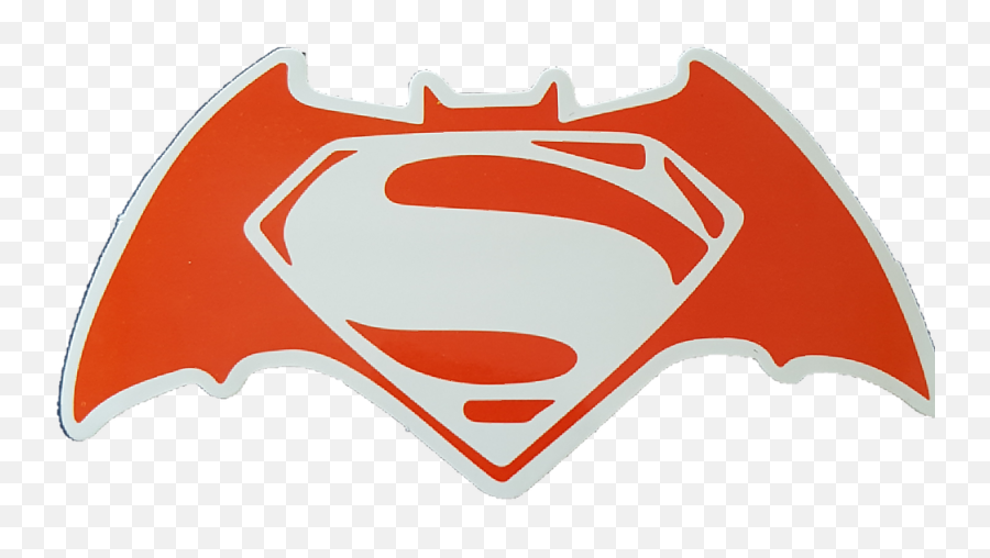 Sticker - Batman Vs Superman Logo Clipart Png,Batman Superman Logo