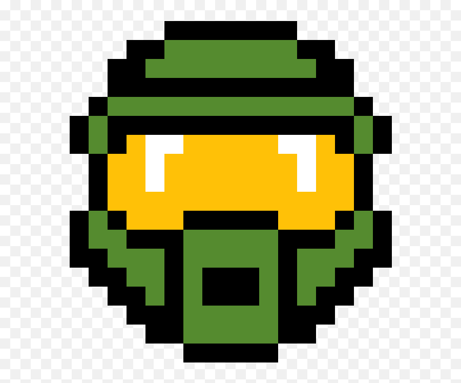 Pixilart - Master Chief By Colesco Master Chief Pixel Art Png,Master Chief Transparent