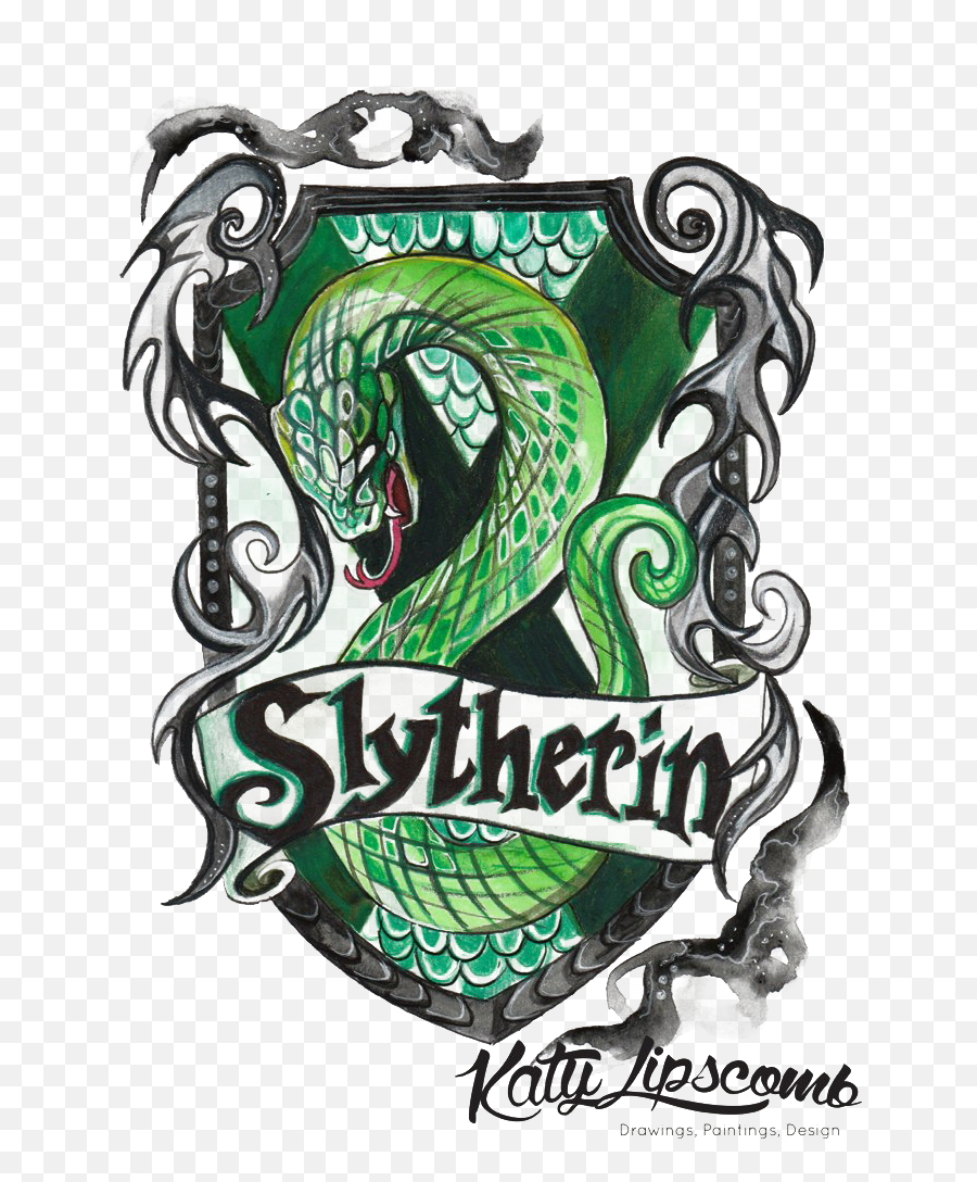 Download Slytherin Png Hd Photo - Harry Potter Drawing House Logo Harry Potter Slytherin,Harry Potter Logo Transparent Background