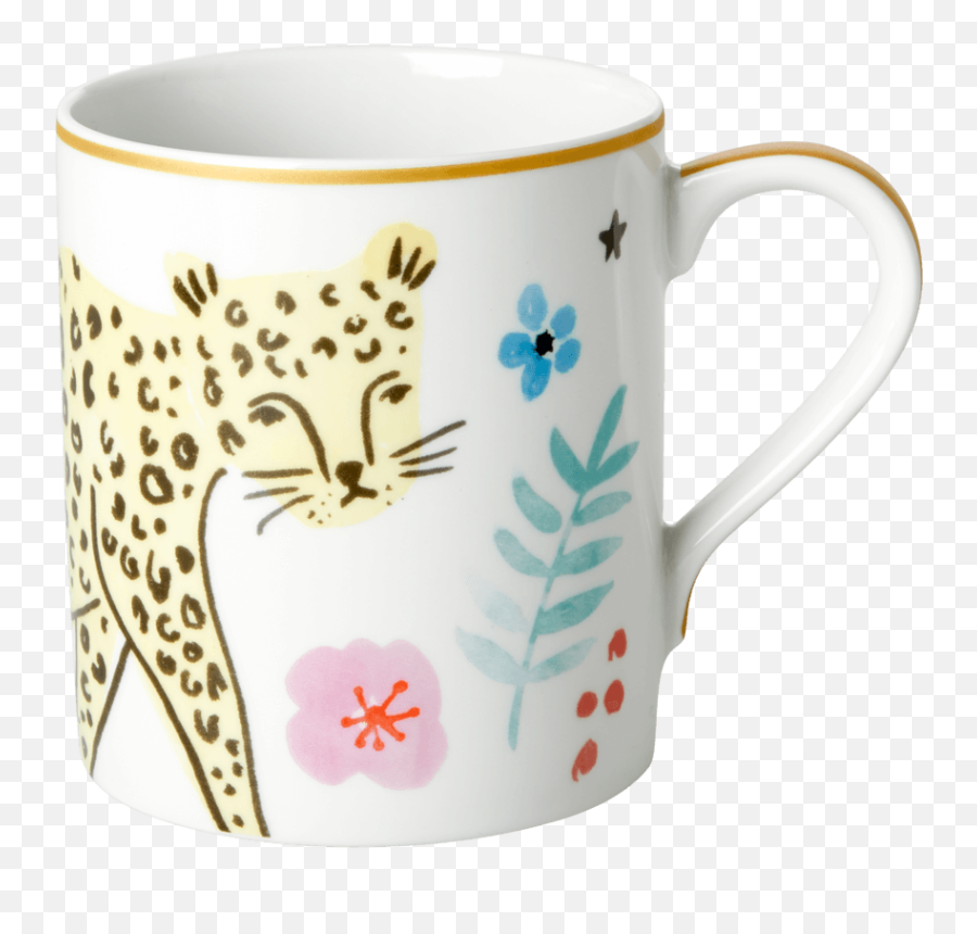 Porcelain Mug - Wild Leopard Print 350 Ml Special Edition Porcelain Png,Leopard Print Png