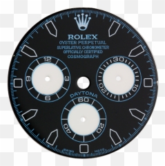 Download Rolex Daytona Blackwhite Sub - Dials Custom Dial Circle Png,Rolex Png