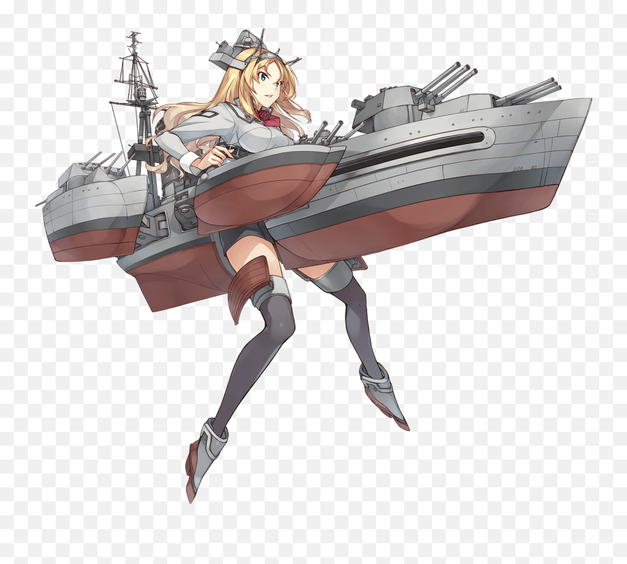 Shimakaze Png - Due To The Accidental Phallic Imagery This Kancolle Nelson Touch,Ship Transparent Background