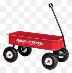 Toy Wagon Radio Flyer Transparent Png - Radio Flyer Atw Wagon,Wagon Png