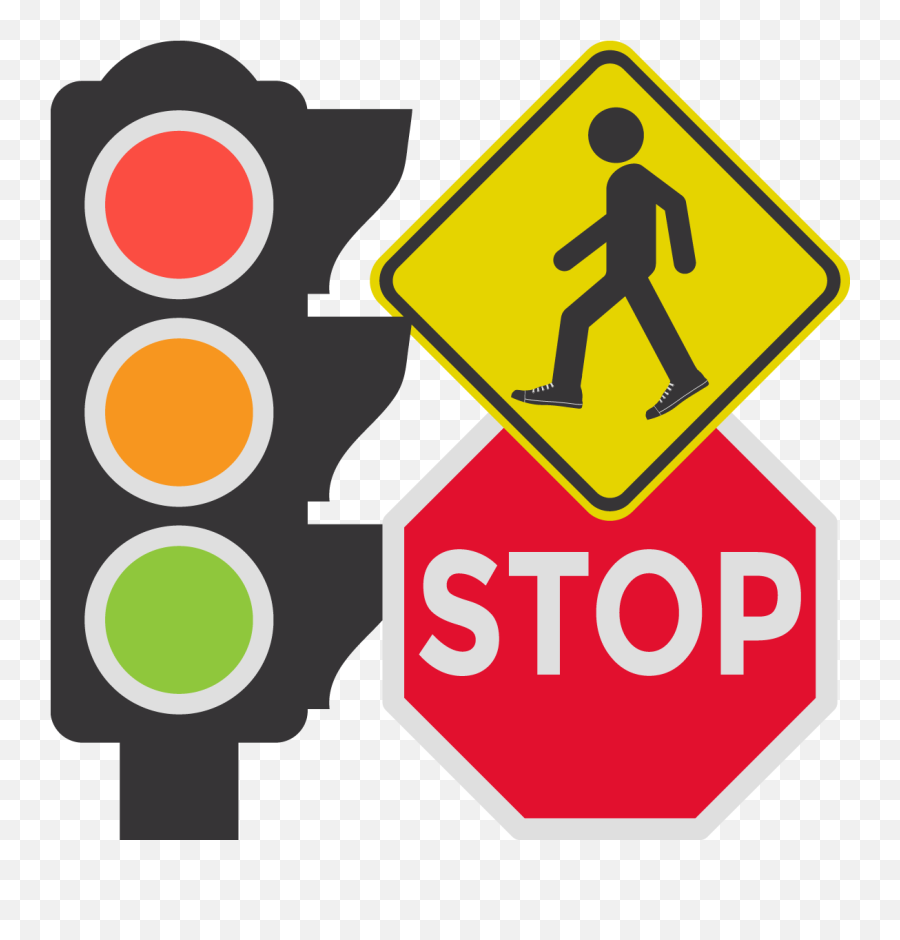 Download A Traffic Light Stop Sign - Traffic Light And Stop Sign Png,Yield Sign Png