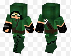 Green Arrow - Minecraft Skin png