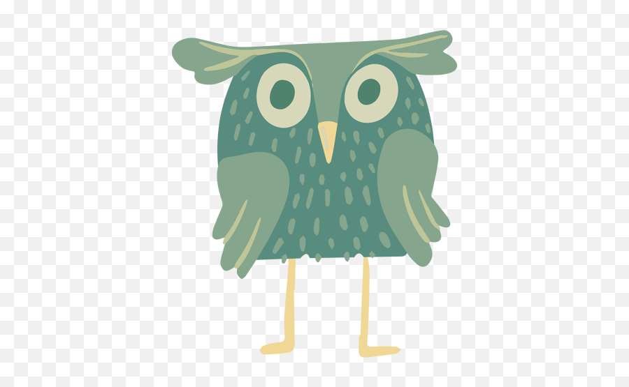 Owl Green Eyes Wide Flat - Transparent Png U0026 Svg Vector File Illustration,Green Eyes Png