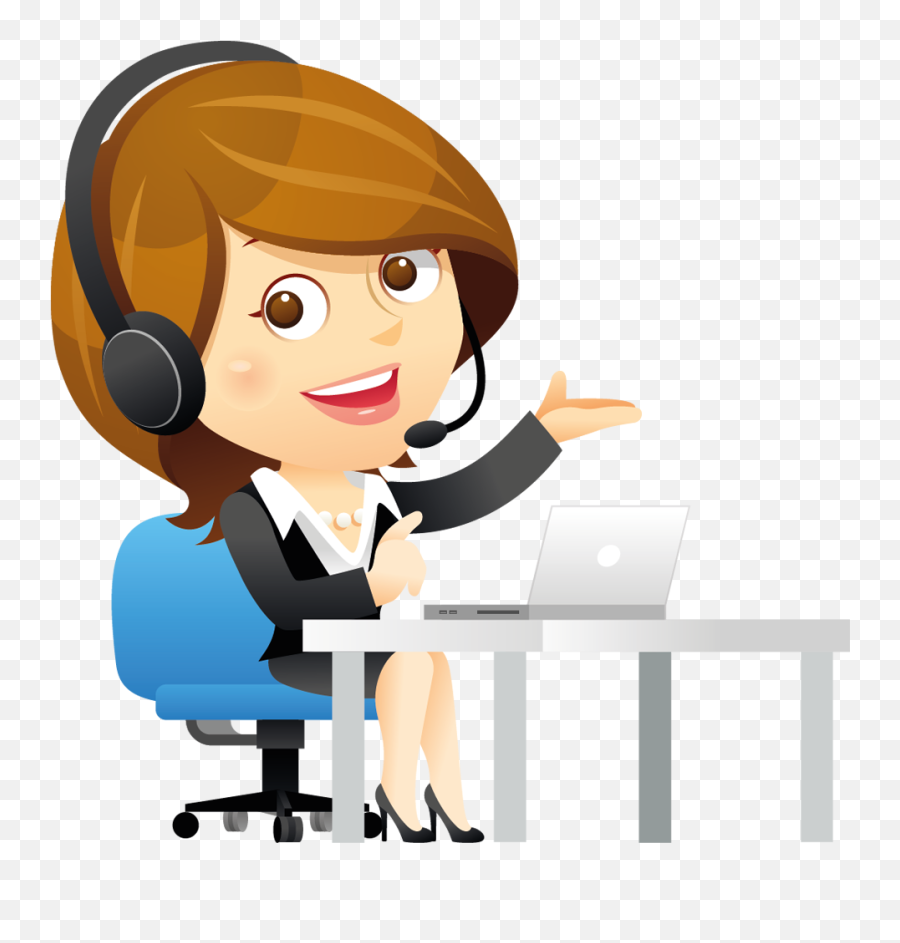 Download Call Center Agent Png - Call Center Agent Clipart Call Center Animated Png,Agent Png