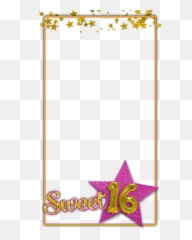 Snapchat Filters Sweet 16 Picsart - Snapchat Sweet 16 Filter Png,Sweet 16 Png