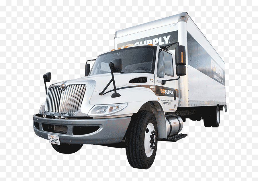 Delivery Services Hd Supply - Commercial Vehicle Png,Delivery Truck Png