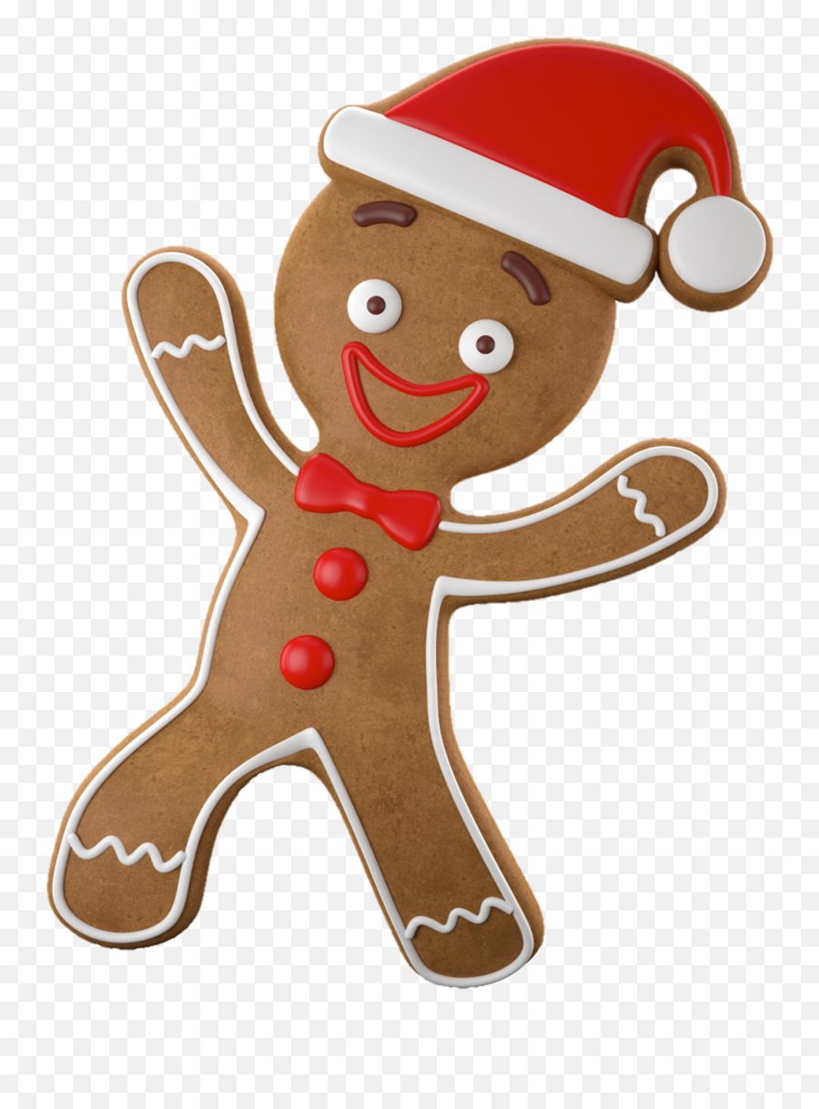 Download Emoji - Happy Png,Gingerbread Png