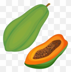 Orange Clipart Papaya Picture - Clipart Images Of Papaya Png,Papaya Png