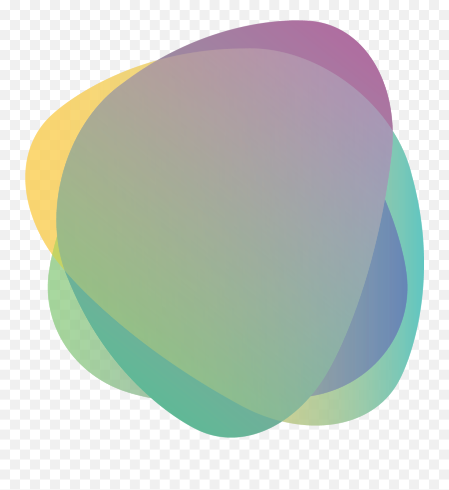Green Yellow Purple Stone Shape - Transparent Abstract Shape Png,Banner Shape Png
