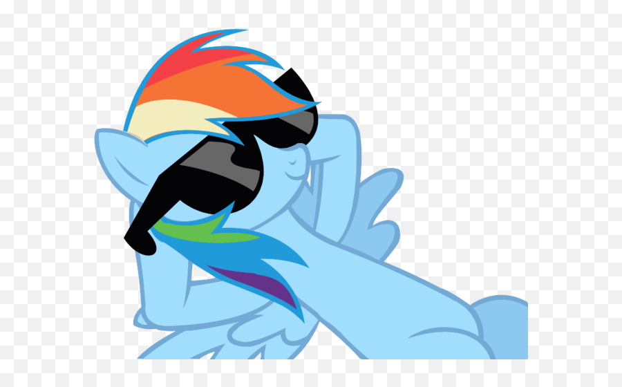 Deal With It Pixel Sunglasses Png Image - Rainbow Dash With Sunglasses,Pixel Sunglasses Png