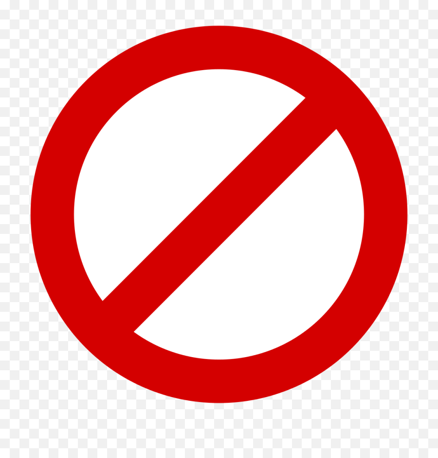 Cross Out Png Images In Collection - No Sign,Crossout Png