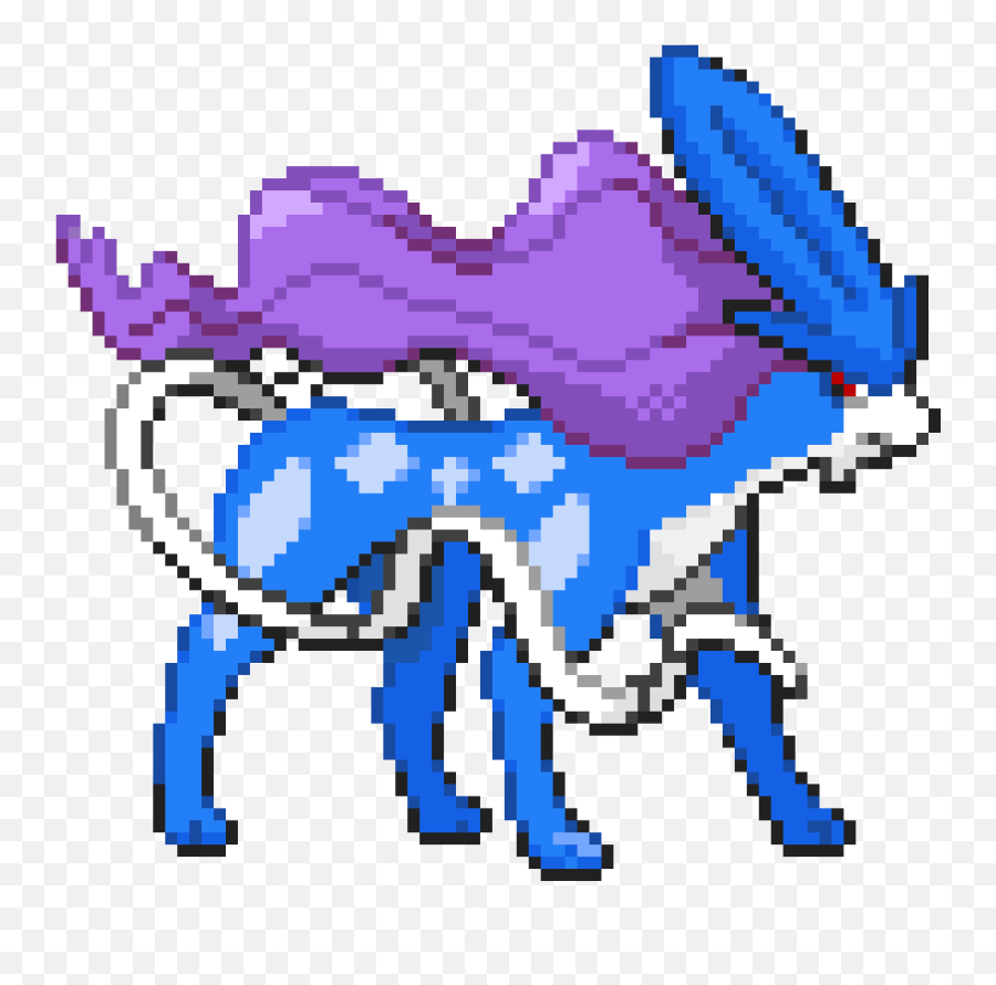 Pixilart - Pixel Art Pokemon Suicune Png,Suicune Png