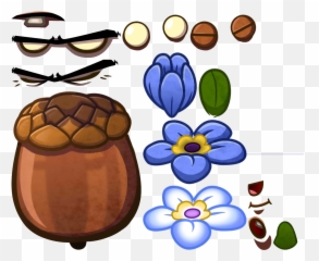 Second Lily Pad Textures - Pvz Heroes Forget Me Nuts Clipart Pvz Heroes Textures Png,Lily Pad Png