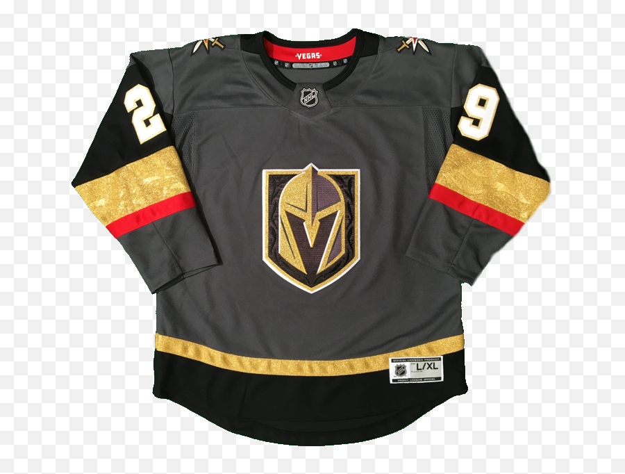 Las Vegas Golden Knights Jersey Numbering Pro Stitched - Sports Jersey Png,Vegas Golden Knights Logo Png