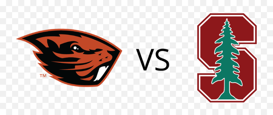 Osu Vs Stanford Football With Dasher Hpe U0026 Aruba Clipart - Oregon State Beavers Png,Stanford Logo Transparent