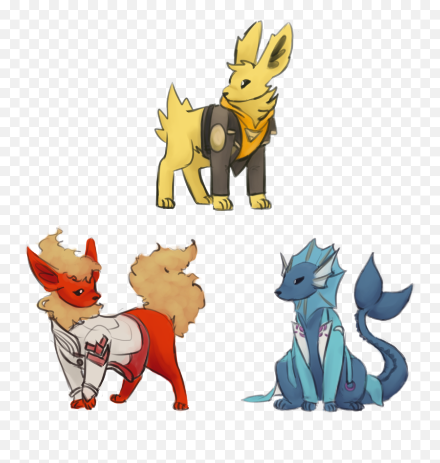 Pokemon Go Team Eeveelutions Catterfly Art Online Store - Pokemon Go Teams Eeveelutions Png,Jolteon Transparent