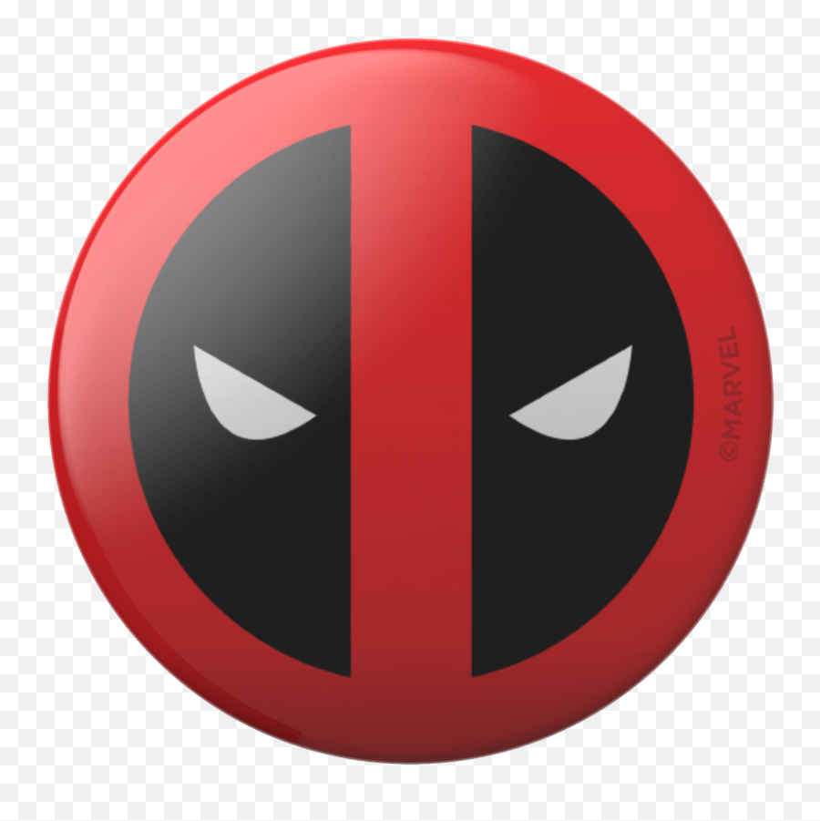 Deadpool Icon Popgrip - Drawing Easy Deadpool Face Png,Convenient Icon