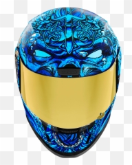 Icon Airform Helmet - Ships Company Blue Icon png