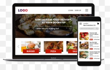 On - Food Delivery Website png