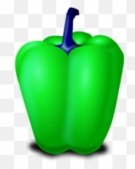 Free Green Pepper Clipart Download Clip Art - Pepper Clip Art Png,Green Pepper Png