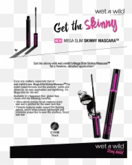 Wet N Wild Mega Slim Skinny Mascara - Vertical png