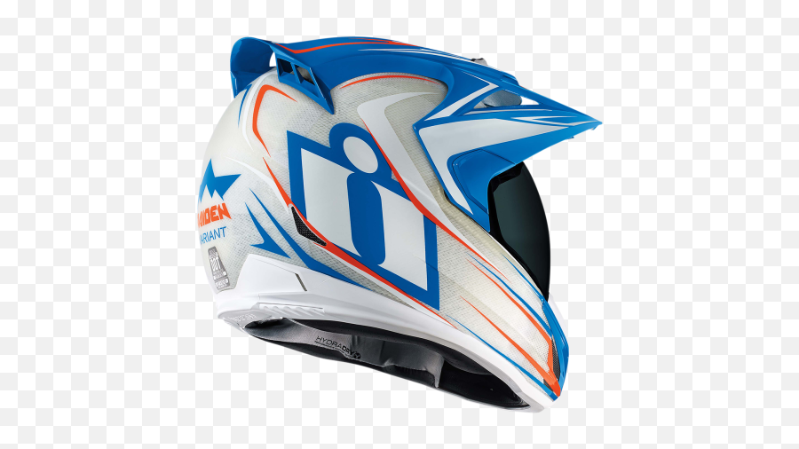 Meancycles Variant Raiden Blue Red White Full Face Helmet - Motorcycle Helmet Png,Icon Variant Motorcycle Helmet