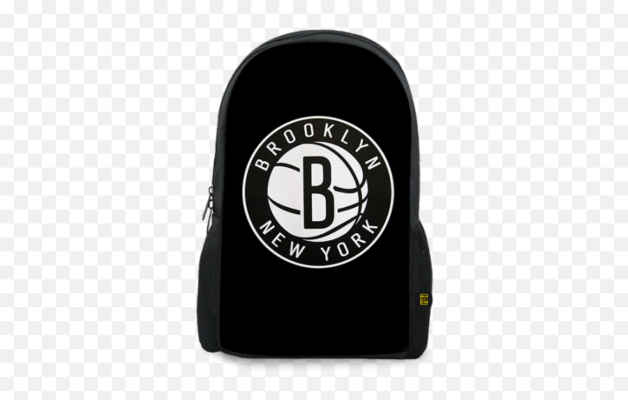 Brooklyn Nets Printed Backpack - Emblem Png,Brooklyn Nets Logo Png