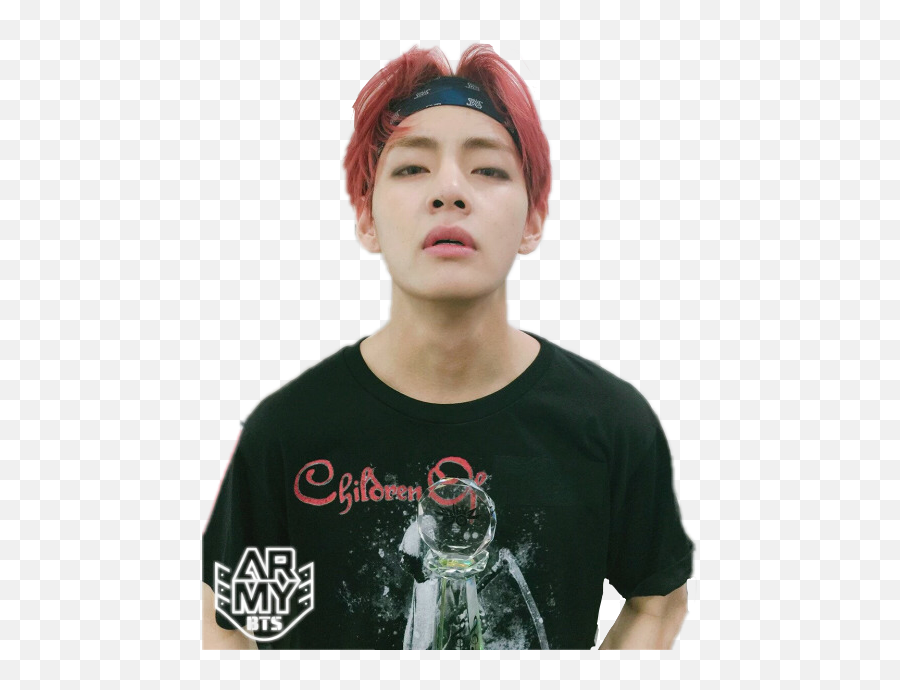 Download Kim Taehyung Red Hair Pngu0027s By Kikaxd99 - Tae In Children Of Bodom Chaos Ridden,Hair Png Transparent
