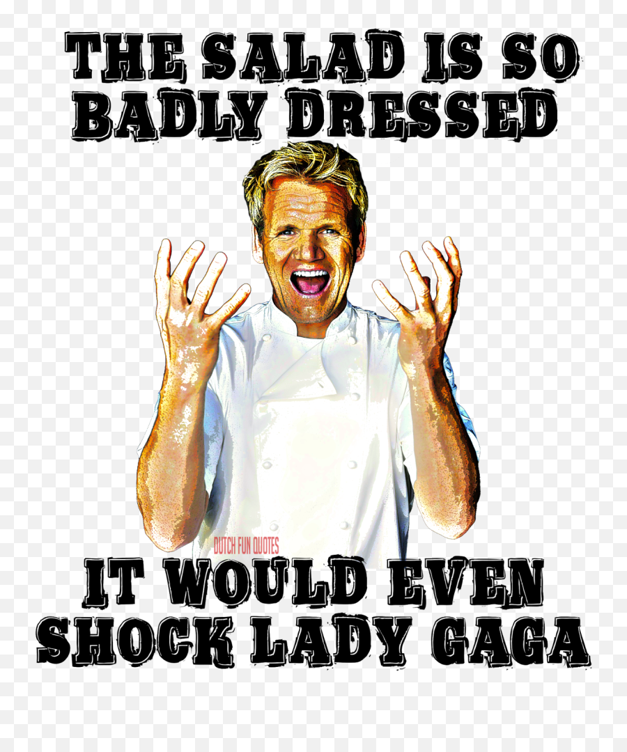 Gordon Ramsey Fun - Poster Png,Gordon Ramsay Png