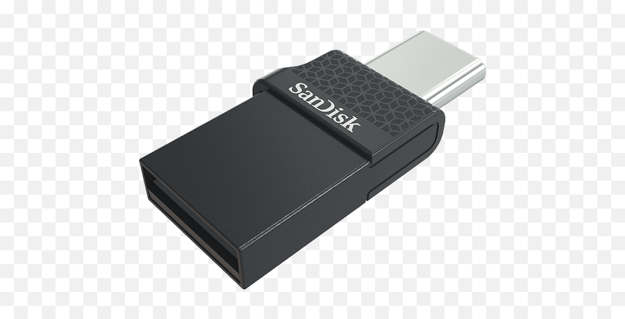 Black Sandisk Type - C Dual Usb Drive Kbjmart India Id Sandisk Dual Drive Type C Png,Usb Driver Icon