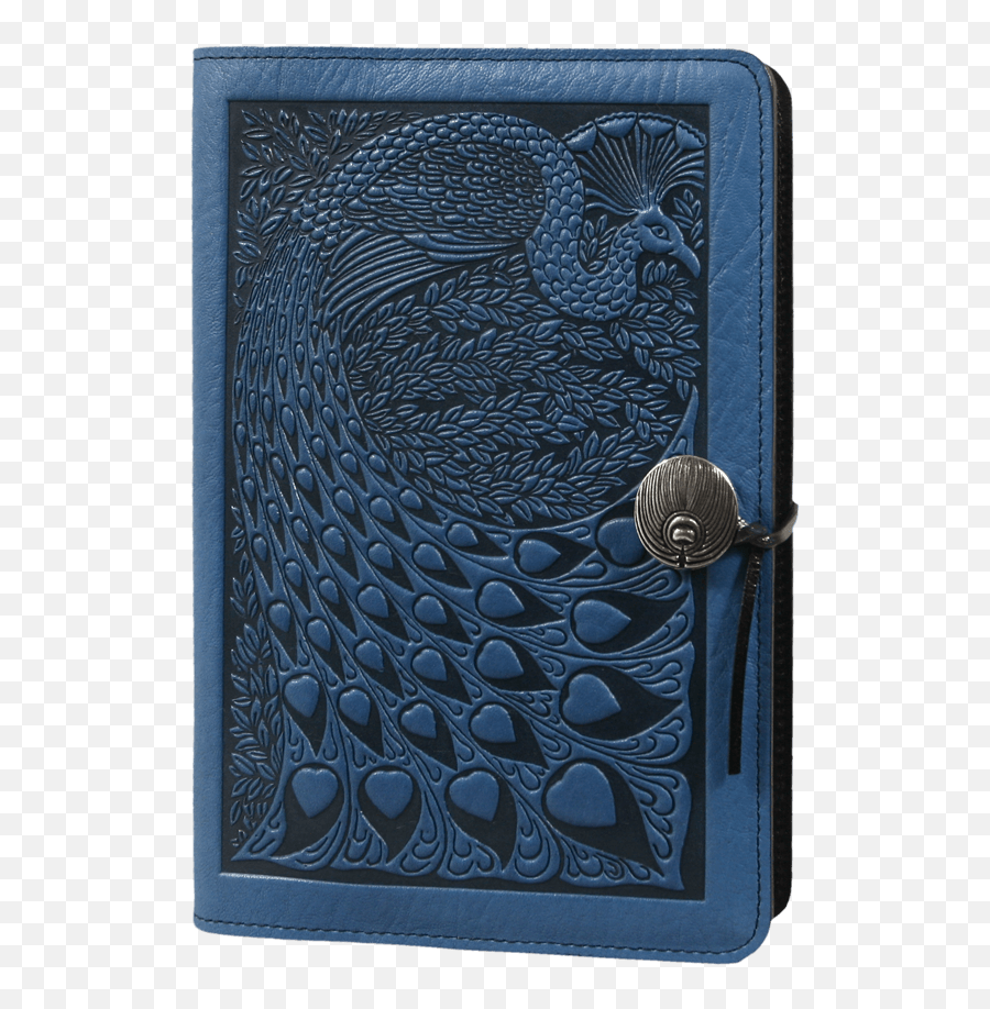 Leather Refillable Journal Peacock 2 Sizes 3 Colors - Leather Carving Peacock Png,Bullet Journal Icon