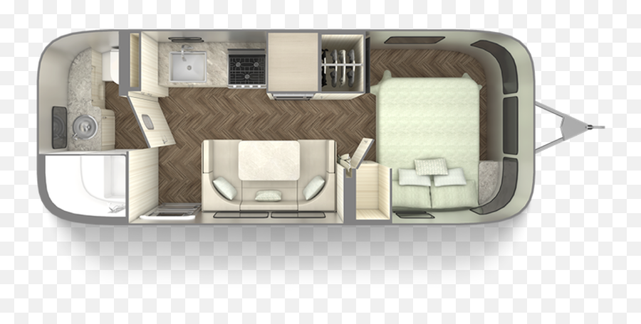 International 23fb Floor Plan Travel Trailers Airstream - Airstream International 23 Png,Classic Shell Windows 8.1 Start Button Icon