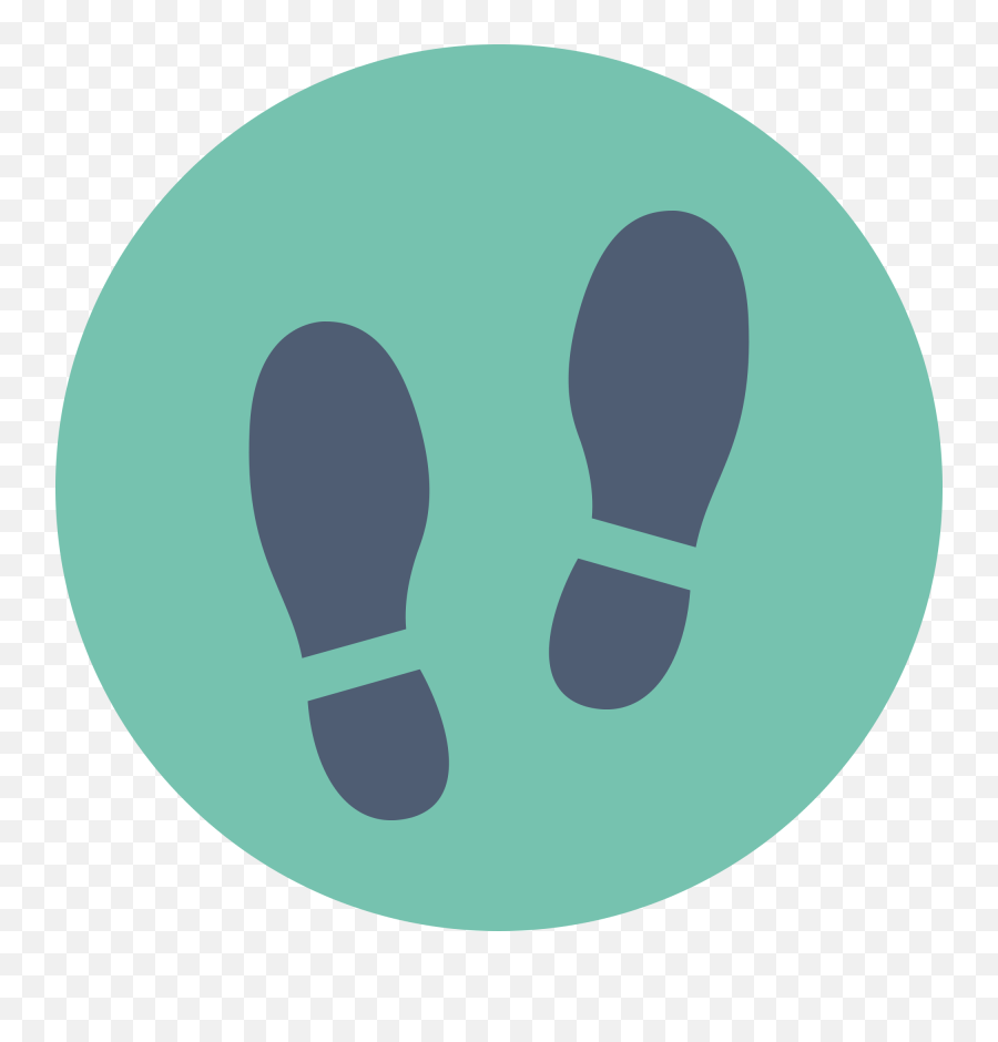 Foot Print Shoe Icon - Shoe Print Icon Png,Shoe Print Png