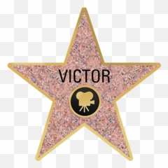 Hollywood Star Wall Sticker - Hollywood Png,Hollywood Star Png