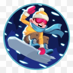 Agario Yetis Mountain Skins - Agar Io Snowboarder Skin Png,Snowboarder Png