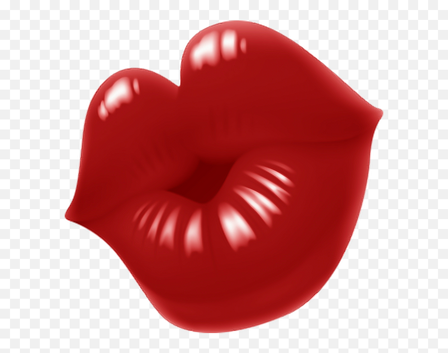 Sticker Kiss Lip Redlip Mouth 238677673037212 By Aleelarte - Red Mouth Kiss Png,Kiss Lips Icon